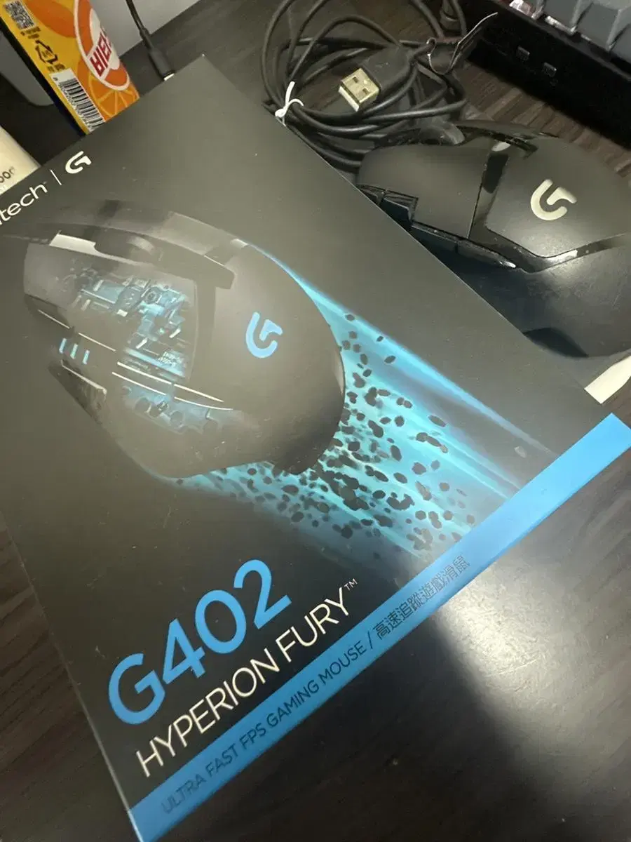 급처) 로지텍 G402 풀박스